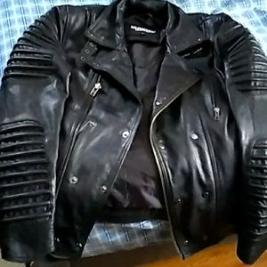 Milwaukee leather jacket black large